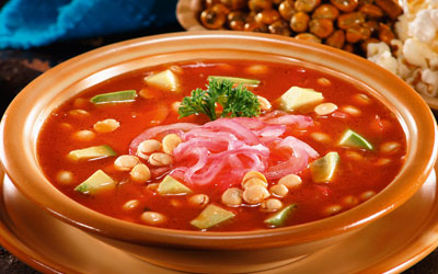 Ceviche (vegetariano) de chochos