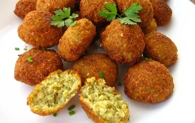 Falafel de garbanzos