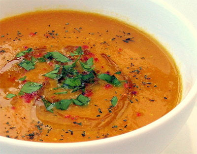 Sopa de lentejas rojas (KirmiziMercimekCorbasi)