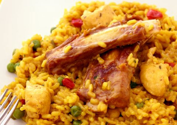 Arroz al horno con costillas Arroz al horno con costillas