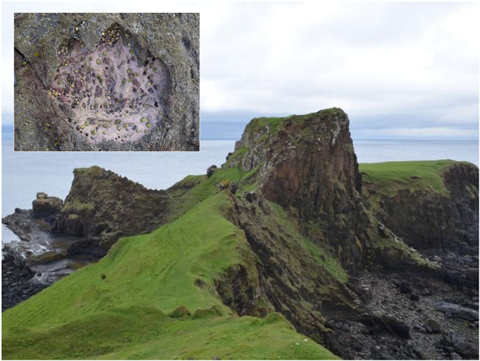 Encuentran huellas de dinosaurios del Jurásico Medio en Escocia