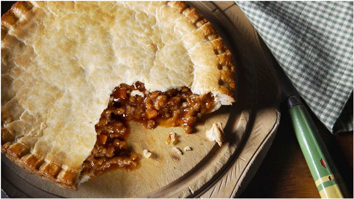 Empanada de carne con chile y pimientos