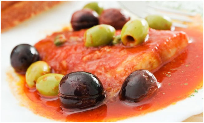 Merluza en salsa de tomate