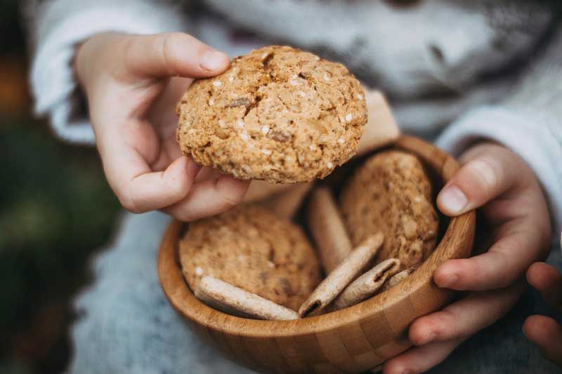 Cookies de avena