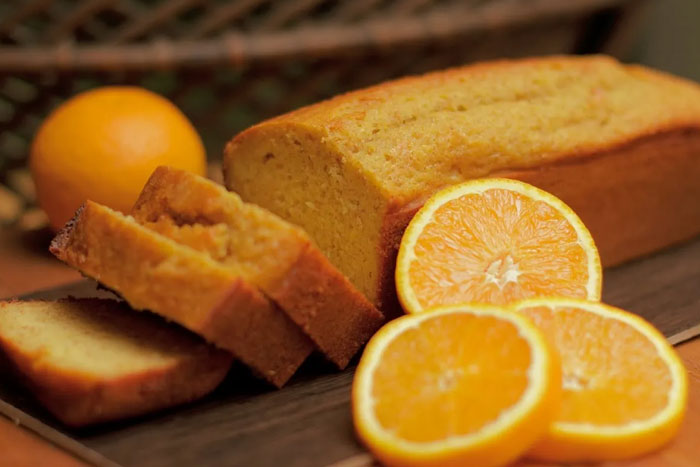 Budín de naranja