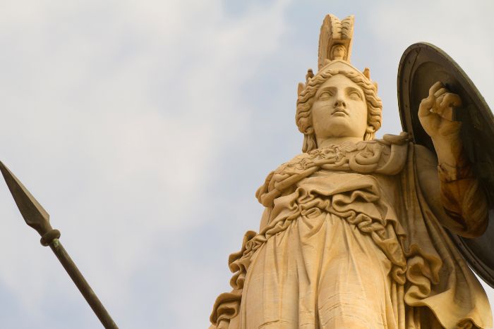 Atenea: la diosa de la sabiduría y de la guerra en la mitología griega