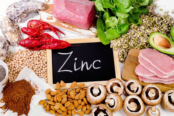 Zinc en la dieta