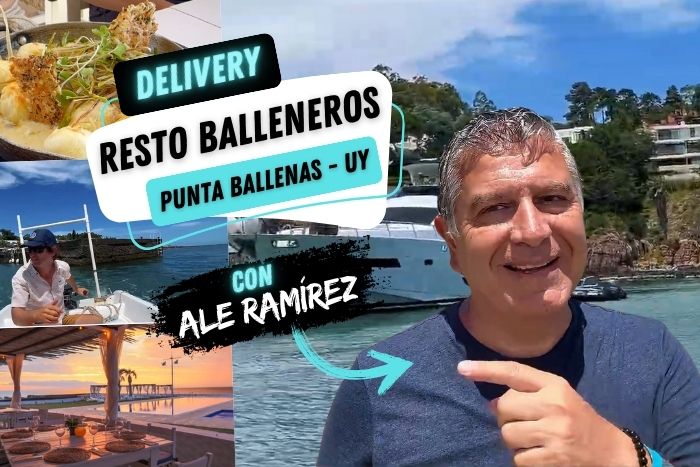 Probando el delivery del Resto de los Balleneros