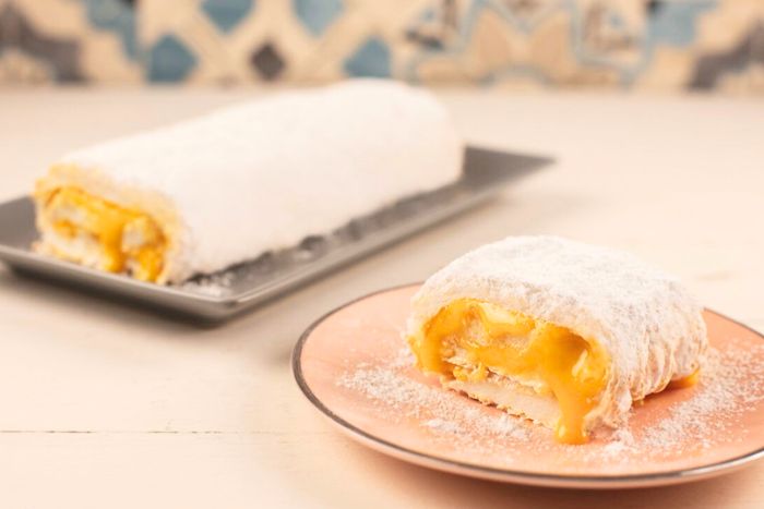 Brazo de Mercedes. Un dulce de merengue tradicional de Filipinas