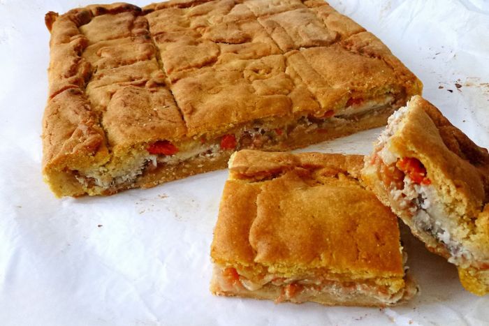 Empanada de Millo con Xoubas de Rianxo