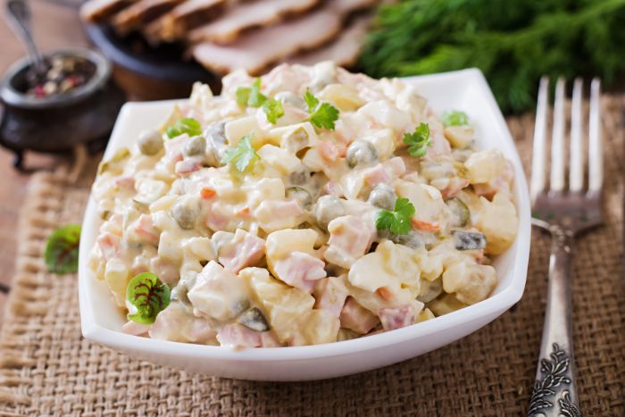 Ensalada rusa clásica