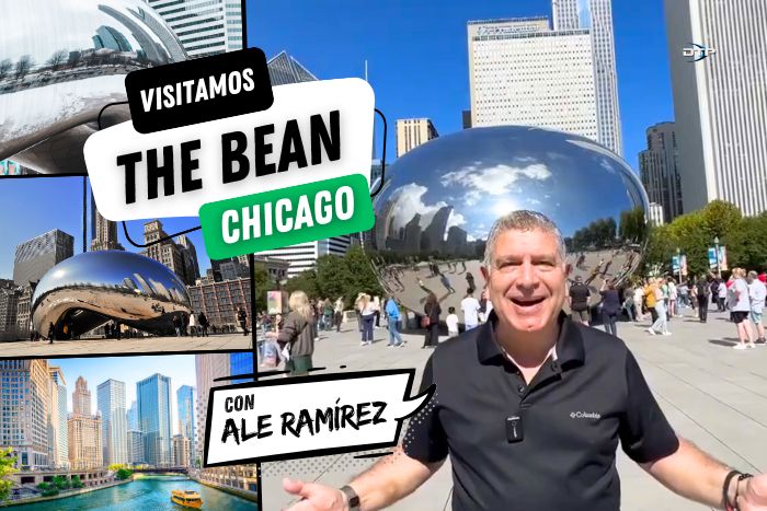 ¡Reflejos increíbles en The Bean!