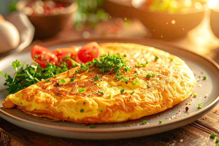 Cómo hacer una tortilla francesa sin aceite y sin usar la sartén