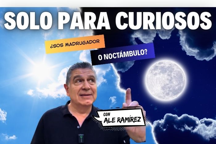 Sólo para curiosos: ¿Sos madrugador o noctámbulo?