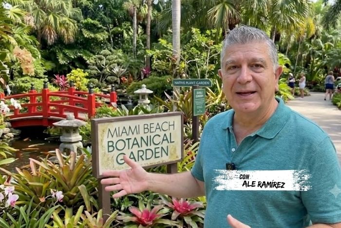 El jardín botánico más exótico de Miami Beach