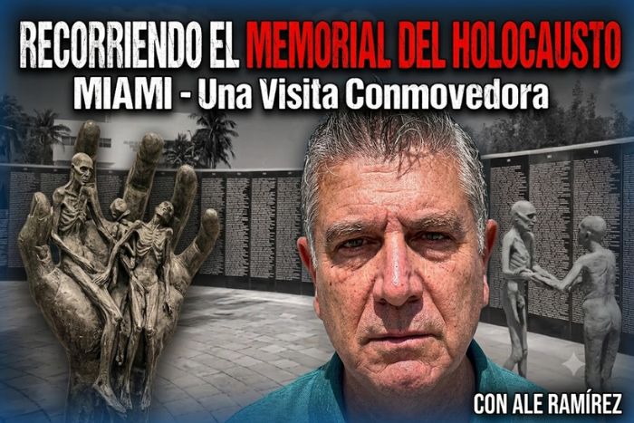 Recorriendo el Memorial del Holocausto en Miami