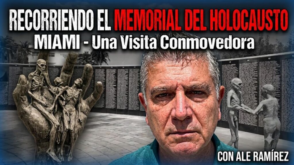 Recorriendo el Memorial del Holocausto en Miami