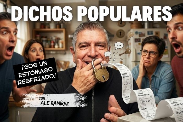 ¡Sos un estómago resfriado!
