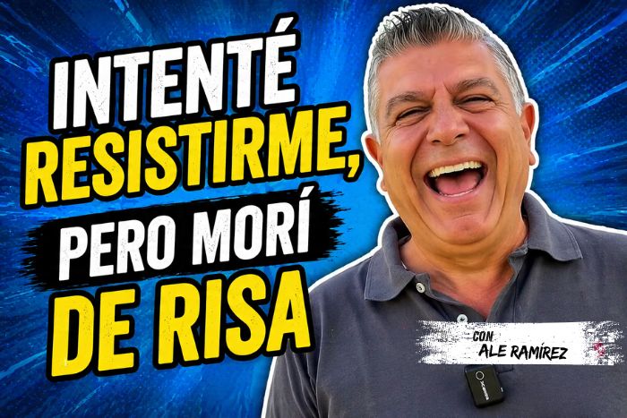 Intenté resistirme, pero morí de risa