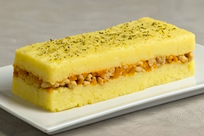 Pastel de pollo y zanahoria