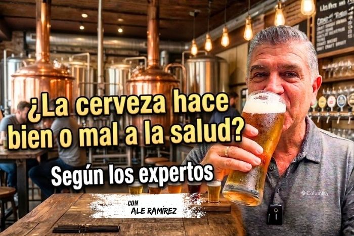 ¿La cerveza hace bien o mal a la salud?