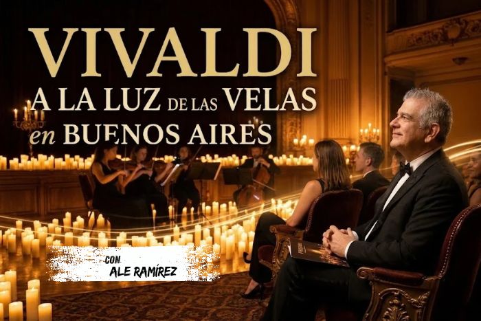 Vivaldi a la luz de las velas en Buenos Aires