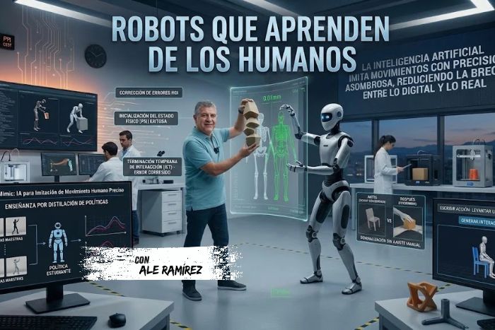 Robots que aprenden de los humanos